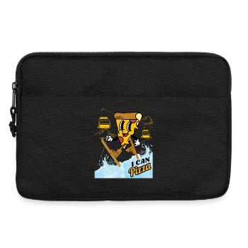 I can Pizza - Skiing Kids - Laptoptasche 13" - Schwarz - Vorne