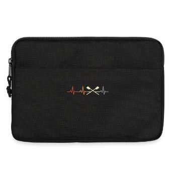 Ruder Herzklopfen - Laptoptasche 13" - Schwarz - Vorne