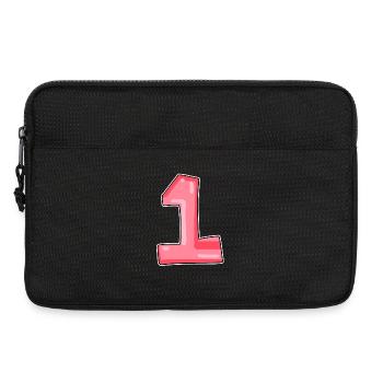 1 - Sacoche pour ordinateur portable 13 pouces - noir - Devant