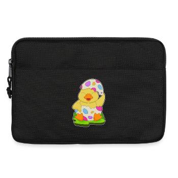 Duck Easter Easter Egg - Laptop bag 13" - black - Front