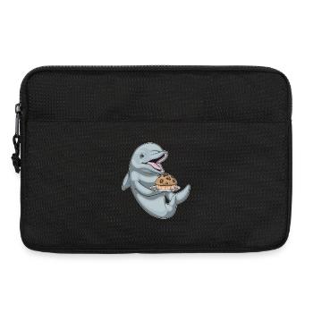 Dolphin Muffin - Laptop bag 13" - black - Front