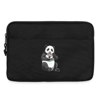 Panda Sushi - Laptoptasche 13" - Schwarz - Vorne