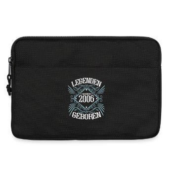 Legenden wurden 2006 geboren - Laptoptasche 13" - Schwarz - Vorne