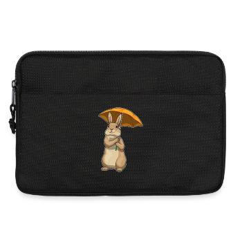 Bunny Umbrella - Laptop bag 13" - black - Front
