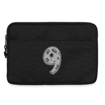 Neun - 9 Mond Motiv - Laptoptasche 13" - Schwarz - Vorne