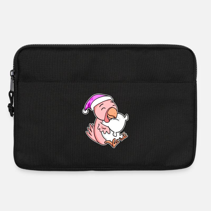 Huhn Müde Ausschlafen Schlafen Mädchen - Laptoptasche 13" - Schwarz