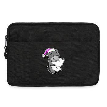 Ass Tired Sleeping Sleeping Girl - Laptop bag 13" - black - Front