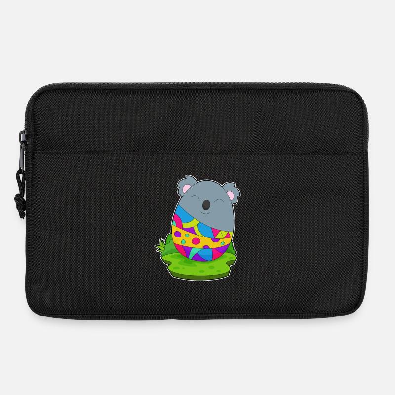 Koala Ostern Osterei - Laptoptasche 13" - Schwarz
