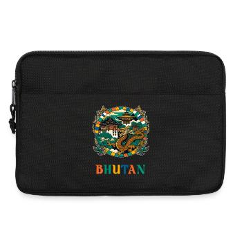 Bhutan Dragon South Asia Thimphu - Laptop bag 13" - black - Front