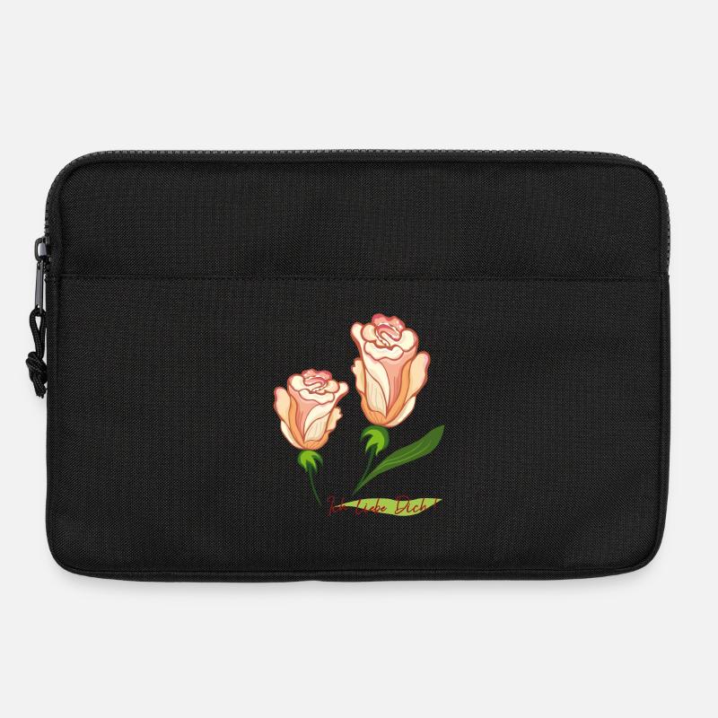 Ich liebe Dich - Laptoptasche 13" - Schwarz
