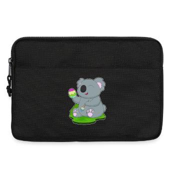 Coloriage de Pâques du koala - Sacoche pour ordinateur portable 13 pouces - noir - Devant