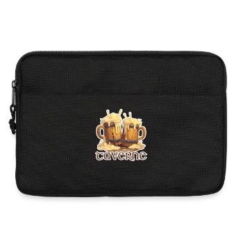 Taverne Bierkrüger voller Bier Rollenspiel - Laptoptasche 13" - Schwarz - Vorne
