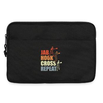 Boxtechniken Vintage - Laptoptasche 13" - Schwarz - Vorne