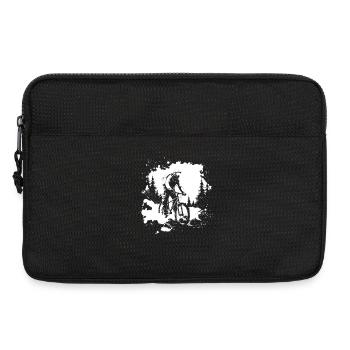 Mountain Bike Graphics - Laptop bag 13" - black - Front