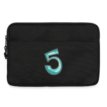 5 Nombre - Sacoche pour ordinateur portable 13 pouces - noir - Devant