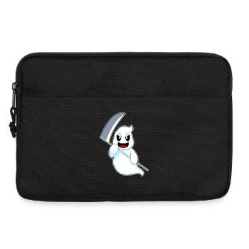 Ghost Halloween Grim Reaper - Laptop bag 13" - black - Front