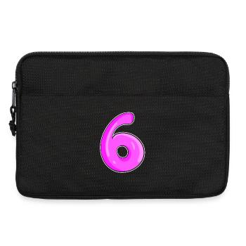 Number 6 Number - Laptop bag 13" - black - Front