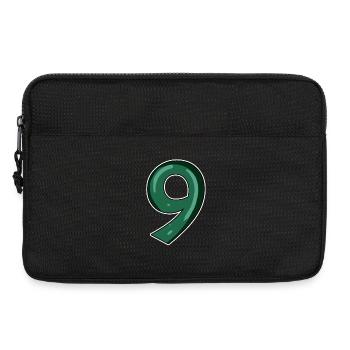 Zahl 9 - Laptoptasche 13" - Schwarz - Vorne