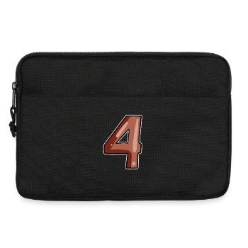 4 Numéro Numéro Quatre Marron - Sacoche pour ordinateur portable 13 pouces - noir - Devant