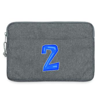 2 - Laptop bag 13" - heather grey - Front