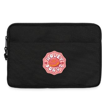 Holey Donut - Laptop bag 13" - black - Front