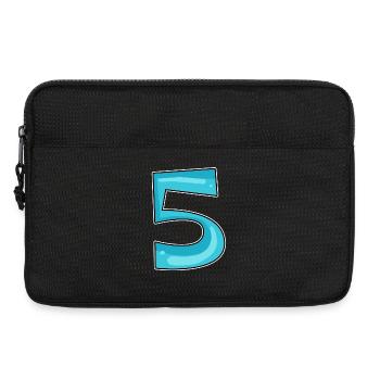 Number 5 Number - Laptop bag 13" - black - Front