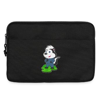Skunk Groom Suit Wedding - Laptop bag 13" - black - Front