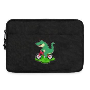 Vélo crocodile - Sacoche pour ordinateur portable 13 pouces - noir - Devant