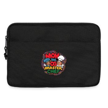 Maman chien Master Chef T-shirt - Sacoche pour ordinateur portable 13 pouces - noir - Devant