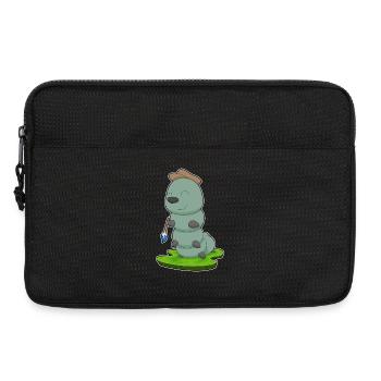 Caterpillar Peinture Pinceau Peintre - Sacoche pour ordinateur portable 13 pouces - noir - Devant