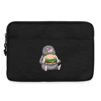 Mole Cheeseburger - Laptop bag 13" - black - Front