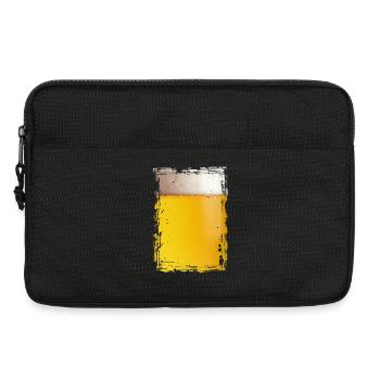 Bier - Laptoptasche 13" - Schwarz - Vorne