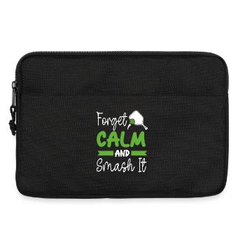 Pickleball Zubehör für Pickleball Spieler Sportfan - Laptoptasche 13" - Schwarz - Vorne