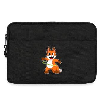 Fox Fitness Hoop Workout Gymnastics - Laptop bag 13" - black - Front