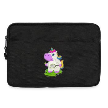 Licorne Tennis Raquette de tennis Sports - Sacoche pour ordinateur portable 13 pouces - noir - Devant