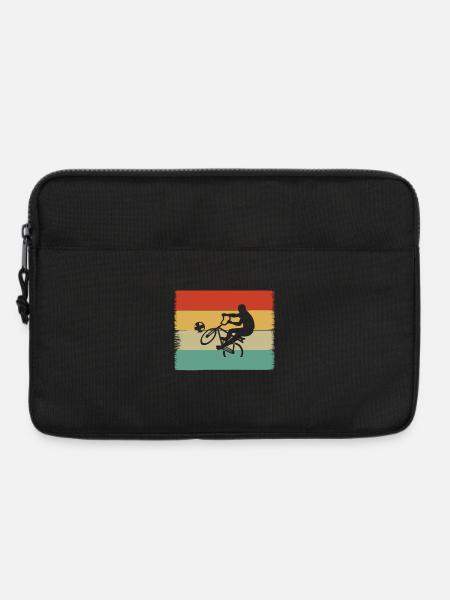 Radball Kleidung - Laptoptasche 13" - Schwarz