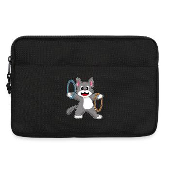 Gymnastique d’entraînement Cat Fitness Hoop - Sacoche pour ordinateur portable 13 pouces - noir - Devant