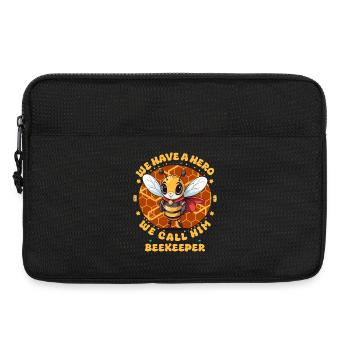 Bees and beekeepers - Laptop bag 13" - black - Front