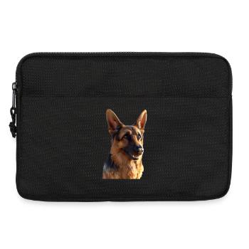 German Shepherd Dog Love German Shepherd Dog Dogs - Laptop bag 13" - black - Front