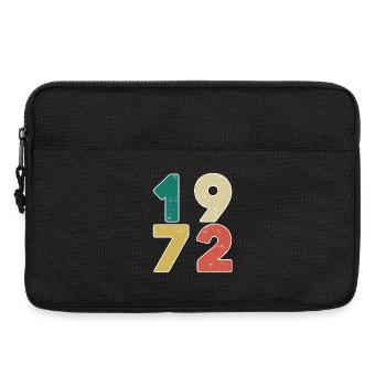 1972 - Born 1972 - Built in 1972 - Laptop bag 13" - black - Front
