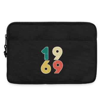 1969 - Né en 1969 - Construit en 1969 - Sacoche pour ordinateur portable 13 pouces - noir - Devant
