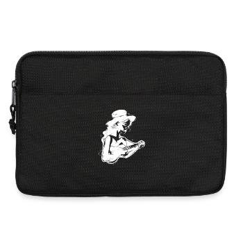 Ukulele Liebhaberin - Laptoptasche 13" - Schwarz - Vorne