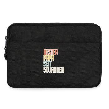Bester Papa seit 50 Jahren - Laptoptasche 13" - Schwarz - Vorne