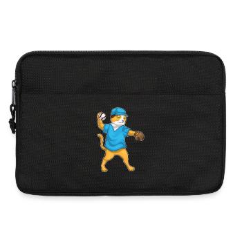 Sports de gants de baseball de baseball Cat - Sacoche pour ordinateur portable 13 pouces - noir - Devant