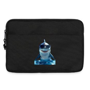 Requin Requin Requin Tigre Requin Requin Gris Grand Requin Blanc - Sacoche pour ordinateur portable 13 pouces - noir - Devant