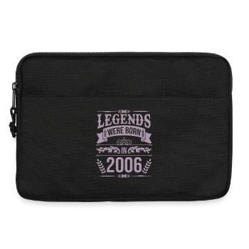 Des légendes sont nées en 2006 - Sacoche pour ordinateur portable 13 pouces - noir - Devant
