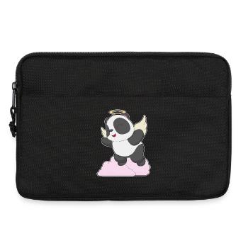 Panda Angel Wings - Laptop bag 13" - black - Front