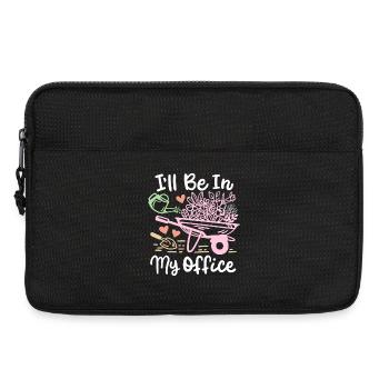 Garten Gartenarbeit - Laptoptasche 13" - Schwarz - Vorne
