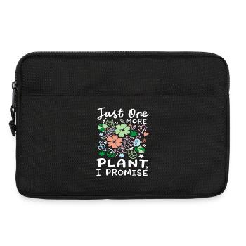 Pflanzen Blumen Garten - Laptoptasche 13" - Schwarz - Vorne