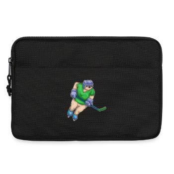 Bâton de hockey sur glace Sloth - Sacoche pour ordinateur portable 13 pouces - noir - Devant